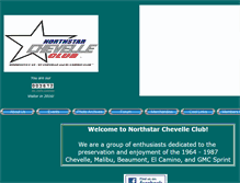 Tablet Screenshot of northstarchevelles.com